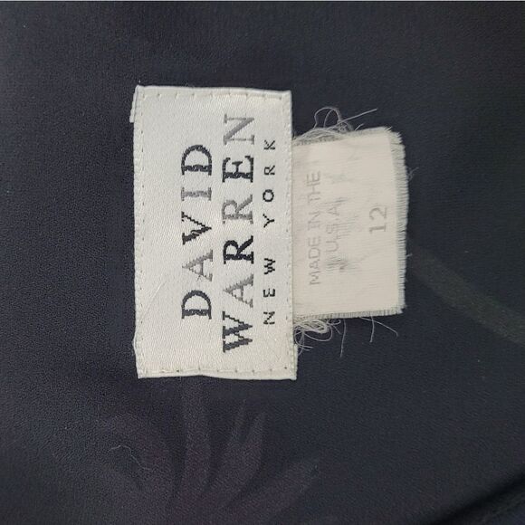 VINTAGE 90s dress pink daisy black empire waist short sleeve maxi M - Picture 7 of 10